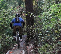 Mountain biking near Whistler Mountain biking near Whistler